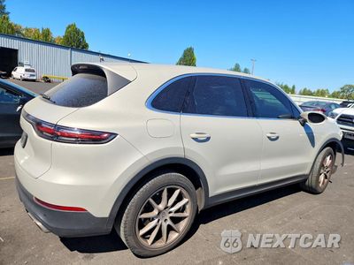 Trzecie zdjęcie samochodu z tyłu: 2020 PORSCHE CAYENNE VIN:WP1AA2AY7LDA10604 - miniatura