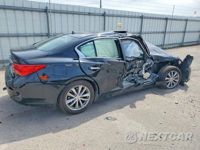 Trzecie zdjęcie samochodu z tyłu: 2014 INFINITI Q50 BASE VIN:JN1BV7AR7EM707969 - miniatura
