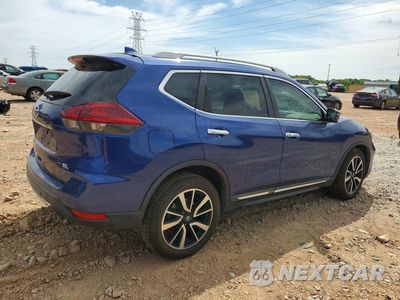 Trzecie zdjęcie samochodu z tyłu: 2019 NISSAN ROGUE SL VIN:5N1AT2MT7KC780555 - miniatura