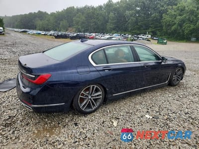 Trzecie zdjęcie samochodu z tyłu: 2020 BMW 750 XI VIN:WBA7U2C09LBM62153 - miniatura