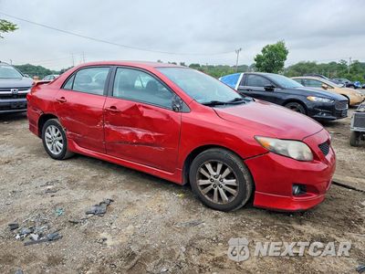Czwarte zdjęcie samochodu z boku: 2010 TOYOTA COROLLA S VIN:2T1BU4EE9AC285443 - miniatura