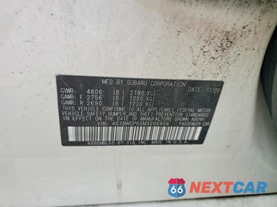 Zdjęcie 13 z 13 samochodu: 2021 SUBARU LEGACY TOURING XT VIN:4S3BWGP65M3006908 - miniatura