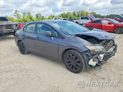 Czwarte zdjęcie samochodu z boku: 2015 HONDA CIVIC EXL VIN:2HGFB2F94FH508077 - miniatura