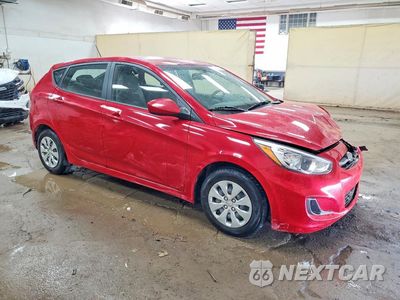Czwarte zdjęcie samochodu z boku: 2017 HYUNDAI ACCENT SE VIN:KMHCT5AE4HU349934 - miniatura