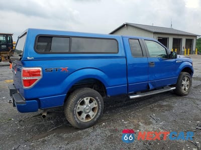 Trzecie zdjęcie samochodu z tyłu: 2010 FORD F150 SUPER CAB VIN:1FTEX1EW1AFA11981 - miniatura