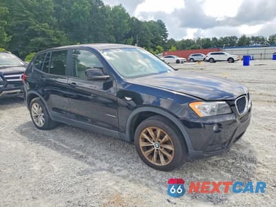 Czwarte zdjęcie samochodu z boku: 2013 BMW X3 XDRIVE28I VIN:5UXWX9C57D0A08623 - miniatura