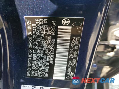 Zdjęcie 13 z 13 samochodu: 2025 TOYOTA COROLLA HYBRID SE VIN:JTDBCMFE5S3094470 - miniatura