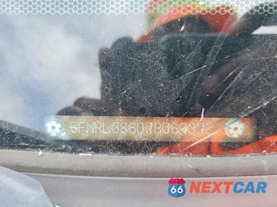 Zdjęcie 13 z 13 samochodu: 2007 HONDA ODYSSEY EXL VIN:5FNRL38607B069372 - miniatura