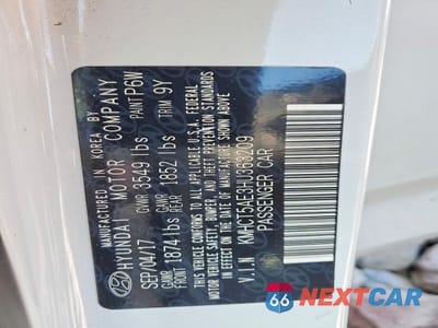 Zdjęcie 12 z 12 samochodu: 2017 HYUNDAI ACCENT SE VIN:KMHCT5AE3HU363209 - miniatura