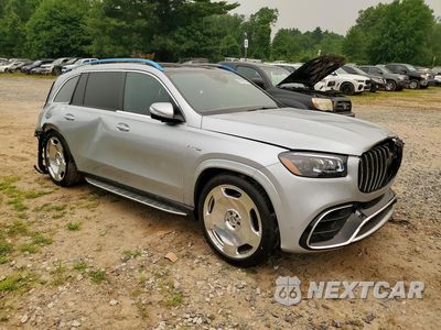 Czwarte zdjęcie samochodu z boku: 2026 MERCEDES-BENZ GLS 63 AMG 4MATIC VIN:4JGFF8KE8TB629039 - miniatura