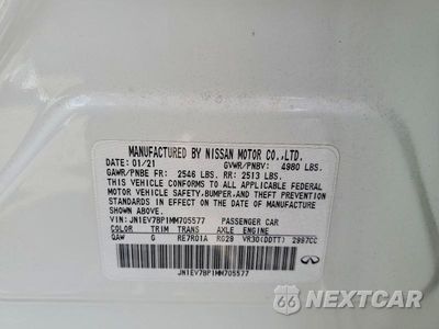 Zdjęcie 12 z 12 samochodu: 2021 INFINITI Q50 LUXE VIN:JN1EV7BP1MM705577 - miniatura