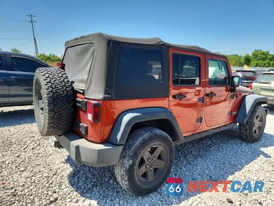 Trzecie zdjęcie samochodu z tyłu: 2009 JEEP WRANGLER UNLIMITED RUBICON VIN:1J4GA691X9L749677 - miniatura