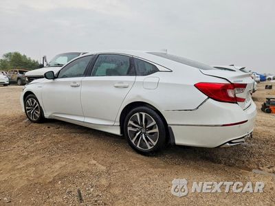 Drugie zdjęcie samochodu z przodu: 2021 HONDA ACCORD HYBRID EXL VIN:1HGCV3F55MA023407 - miniatura