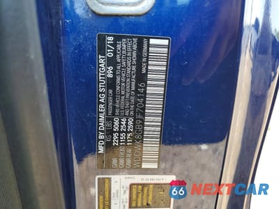 Zdjęcie 12 z 12 samochodu: 2018 MERCEDES-BENZ C 63 AMG VIN:WDDWK8GB9JF704146 - miniatura