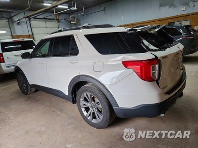 Drugie zdjęcie samochodu z przodu: 2021 FORD EXPLORER XLT VIN:1FMSK8DH7MGA91357 - miniatura