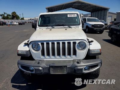 Piąte zdjęcie samochodu w środku: 2021 JEEP WRANGLER UNLIMITED SAHARA VIN:1C4HJXEN8MW557268 - miniatura