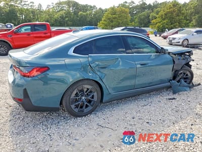 Trzecie zdjęcie samochodu z tyłu: 2025 BMW I4 EDRIVE 40 VIN:WBY23HD03SFU94927 - miniatura