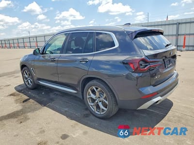 Drugie zdjęcie samochodu z przodu: 2022 BMW X3 SDRIVE30I VIN:5UX43DP02N9M96443 - miniatura