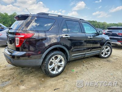 Trzecie zdjęcie samochodu z tyłu: 2014 FORD EXPLORER LIMITED VIN:1FM5K8F84EGA70610 - miniatura