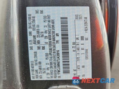 Zdjęcie 13 z 13 samochodu: 2026 FORD ESCAPE ST LINE VIN:1FMCU9MN6TUA30916 - miniatura