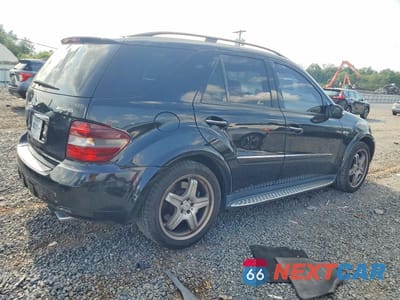 Trzecie zdjęcie samochodu z tyłu: 2008 MERCEDES-BENZ ML 63 AMG VIN:4JGBB77E48A387814 - miniatura