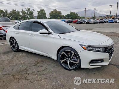 Czwarte zdjęcie samochodu z boku: 2020 HONDA ACCORD SPORT VIN:1HGCV1F32LA009286 - miniatura