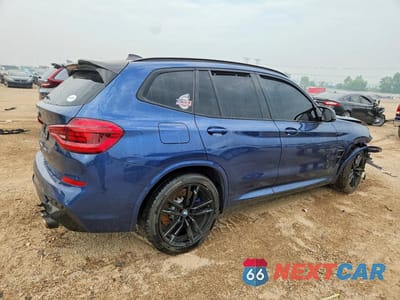 Trzecie zdjęcie samochodu z tyłu: 2021 BMW X3 M COMPETITION VIN:5YMTS0C07M9F20694 - miniatura