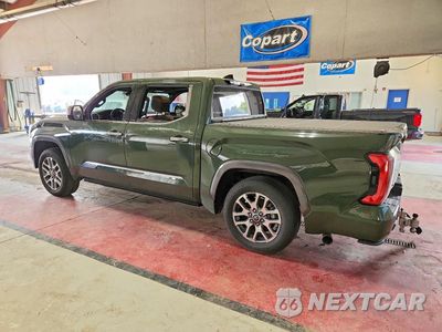 Drugie zdjęcie samochodu z przodu: 2022 TOYOTA TUNDRA CREWMAX PLATINUM VIN:5TFMA5DB6NX049368 - miniatura