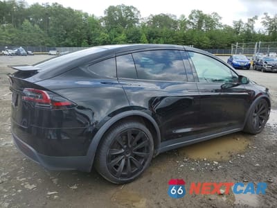 Trzecie zdjęcie samochodu z tyłu: 2023 TESLA MODEL X VIN:7SAXCBE58PF372786 - miniatura