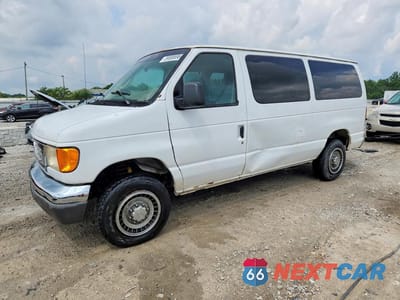 2006 FORD ECONOLINE E350 SUPER DUTY WAGON 1FBNE31L06HA16196 - główne zdjęcie licytacji z USA - miniatura