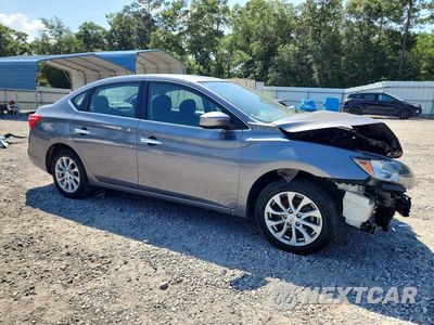 Czwarte zdjęcie samochodu z boku: 2019 NISSAN SENTRA SV VIN:3N1AB7AP0KY427936 - miniatura