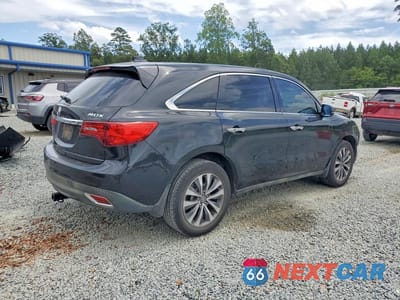 Trzecie zdjęcie samochodu z tyłu: 2015 ACURA MDX TECHNOLOGY VIN:5FRYD3H42FB003670 - miniatura