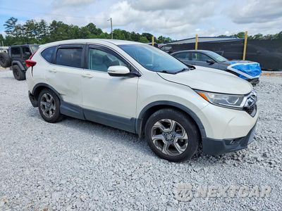 Czwarte zdjęcie samochodu z boku: 2018 HONDA CR-V EXL VIN:5J6RW1H82JL003305 - miniatura