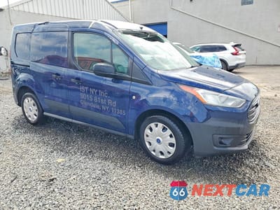 Czwarte zdjęcie samochodu z boku: 2019 FORD TRANSIT CONNECT XL VIN:NM0LE6E22K1406917 - miniatura