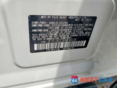 Zdjęcie 14 z 14 samochodu: 2014 SUBARU FORESTER 2.5I PREMIUM VIN:JF2SJAEC7EH494026 - miniatura