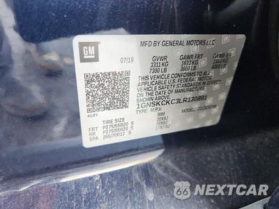 Zdjęcie 14 z 14 samochodu: 2020 CHEVROLET TAHOE K1500 PREMIER VIN:1GNSKCKC3LR130891 - miniatura