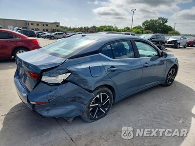 Trzecie zdjęcie samochodu z tyłu: 2025 NISSAN SENTRA SV VIN:3N1AB8CV8SY387025 - miniatura