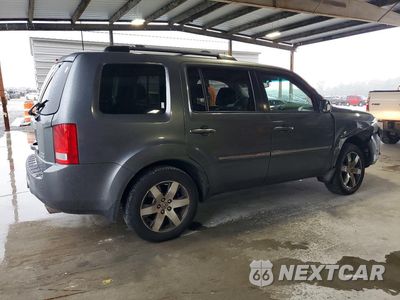 Trzecie zdjęcie samochodu z tyłu: 2012 HONDA PILOT TOURING VIN:5FNYF4H91CB038581 - miniatura