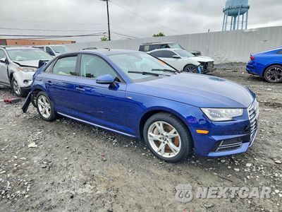 Czwarte zdjęcie samochodu z boku: 2018 AUDI A4 PREMIUM VIN:WAUDNAF42JA065573 - miniatura