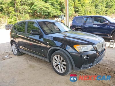 Czwarte zdjęcie samochodu z boku: 2013 BMW X3 XDRIVE28I VIN:5UXWX9C55D0A24206 - miniatura
