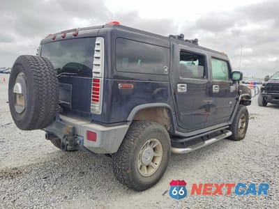 Trzecie zdjęcie samochodu z tyłu: 2007 HUMMER H2 VIN:5GRGN23U07H101317 - miniatura