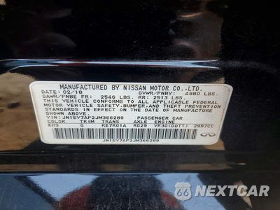 Zdjęcie 12 z 12 samochodu: 2018 INFINITI Q50 3.0T LUXE VIN:JN1EV7AP2JM366289 - miniatura