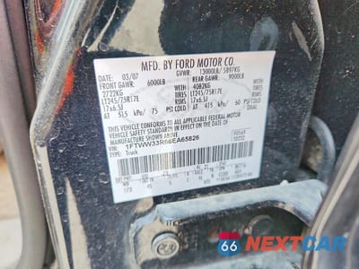 Zdjęcie 13 z 13 samochodu: 2008 FORD F350 SUPER DUTY VIN:1FTWW33R68EA65826 - miniatura
