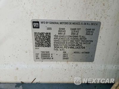 Zdjęcie 13 z 13 samochodu: 2022 GMC TERRAIN SLT VIN:3GKALPEV4NL143704 - miniatura