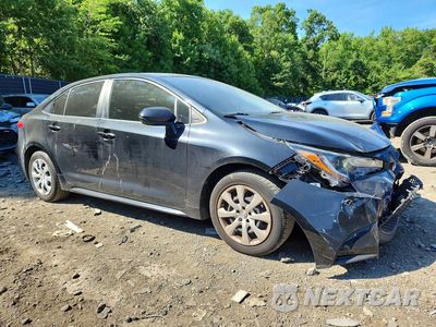 Czwarte zdjęcie samochodu z boku: 2020 TOYOTA COROLLA LE VIN:JTDEPRAE5LJ035857 - miniatura