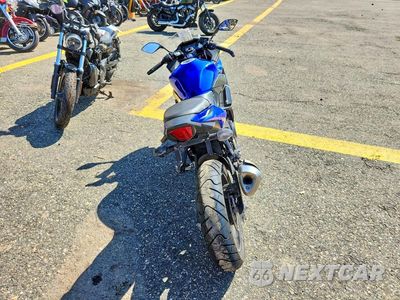 Czwarte zdjęcie samochodu z boku: 2022 SUZUKI GSX250R VIN:LC6DN11A5N1100009 - miniatura
