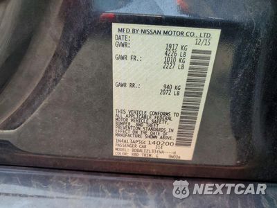 Zdjęcie 12 z 12 samochodu: 2016 NISSAN ALTIMA 2.5 SV VIN:1N4AL3AP5GC140200 - miniatura