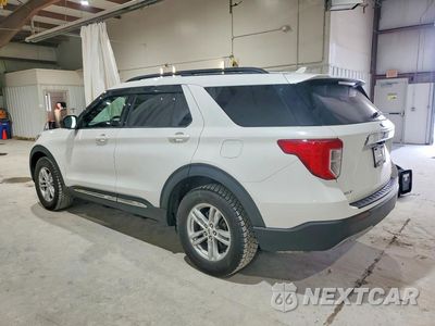 Drugie zdjęcie samochodu z przodu: 2020 FORD EXPLORER XLT VIN:1FMSK8DH4LGA68696 - miniatura