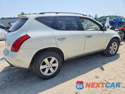 Trzecie zdjęcie samochodu z tyłu: 2006 NISSAN MURANO S VIN:JN8AZ08W86W546185 - miniatura