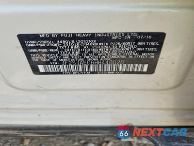 Zdjęcie 13 z 13 samochodu: 2017 SUBARU FORESTER 2.5I PREMIUM VIN:JF2SJAEC6HH448028 - miniatura